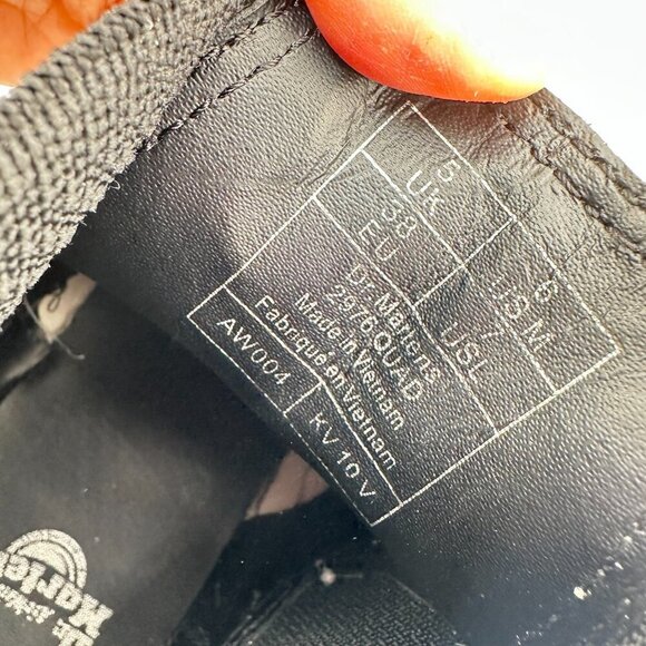 Dr Martens 2976 Quad Women Size 7 White Leather Platform Side Elastic Boot - Picture 10 of 11